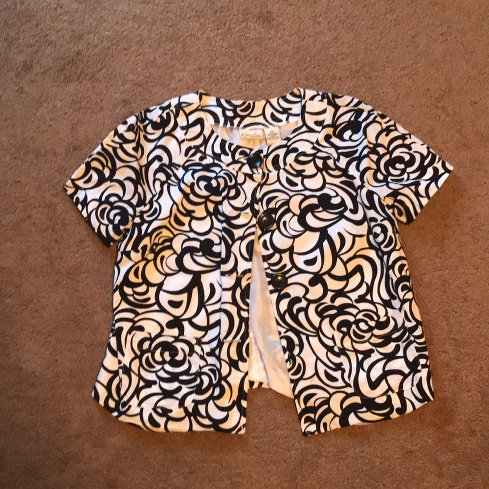 Kim Rogers Short Sleeve Dress Jacket
